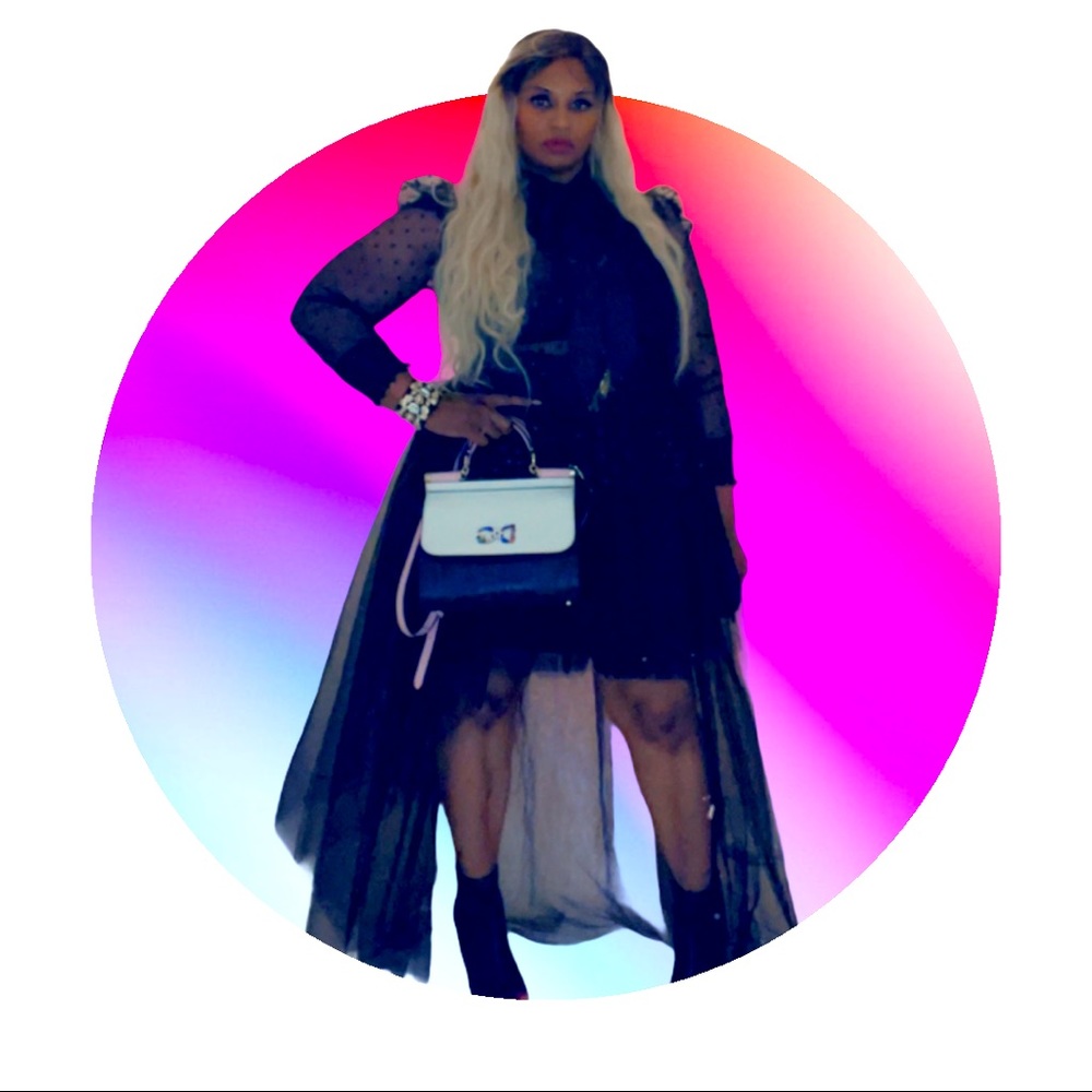 High/low Tulle skirt